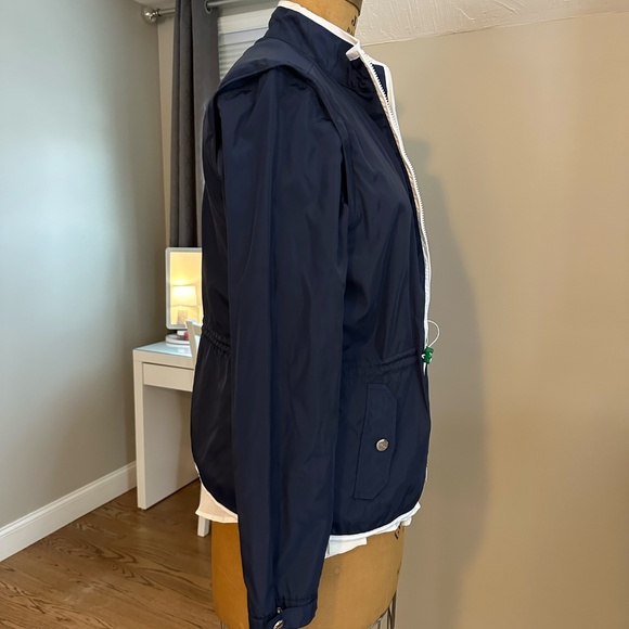 NWT XL IZOD Windbreaker jacket w/ removable sleeves - Picture 2 of 5